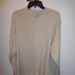Basic Editions Long Sleeve Top Size L
